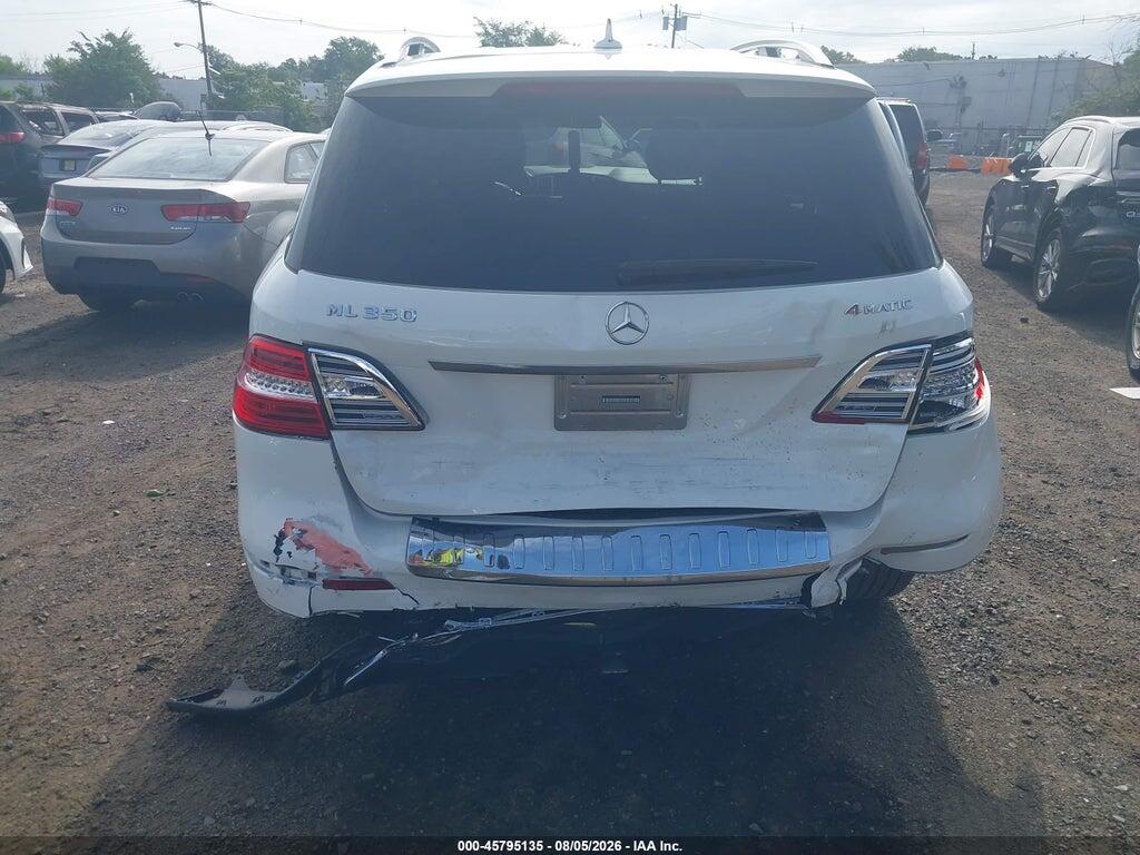 4JGDA5HB6FA548651 2015 MERCEDES-BENZ ML 350 photo no. 6