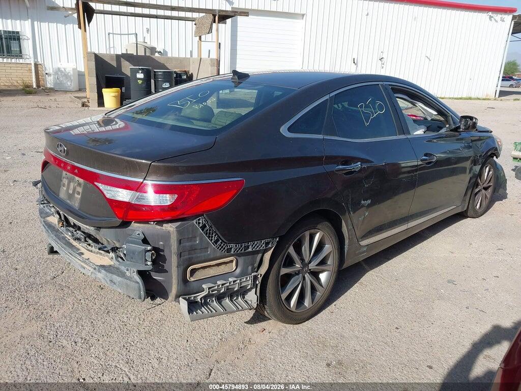 KMHFH4JG2FA433422 2015 HYUNDAI AZERA photo no. 4