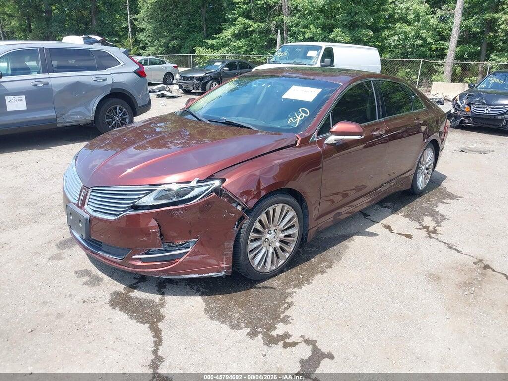 3LN6L2J97FR611786 2015 LINCOLN MKZ photo no. 2