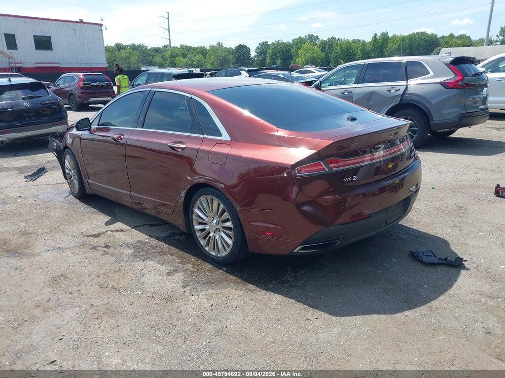 3LN6L2J97FR611786 2015 LINCOLN MKZ photo no. 3