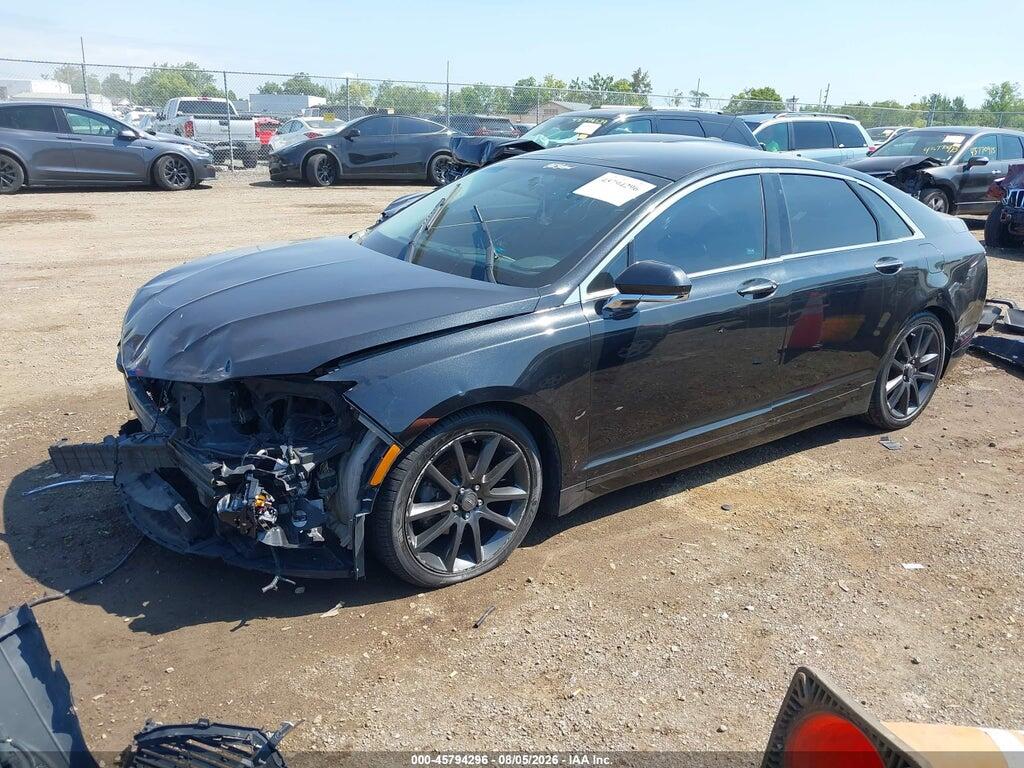 3LN6L2LU0FR628625 2015 LINCOLN MKZ HYBRID photo no. 2