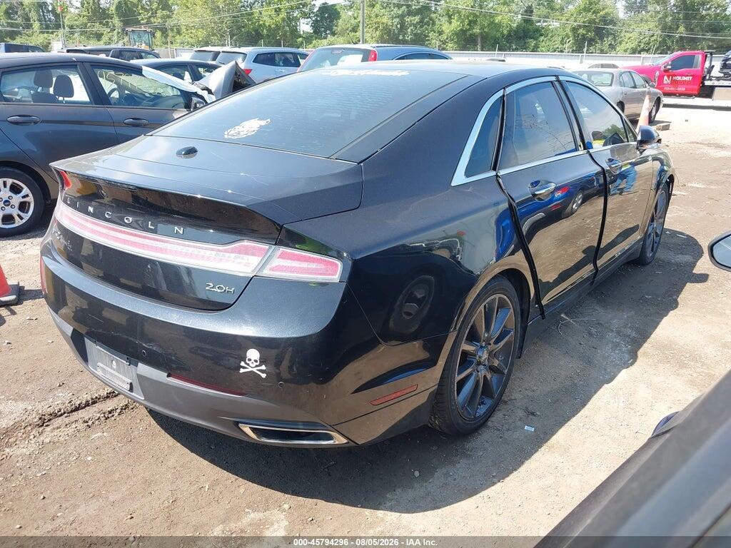 3LN6L2LU0FR628625 2015 LINCOLN MKZ HYBRID photo no. 4