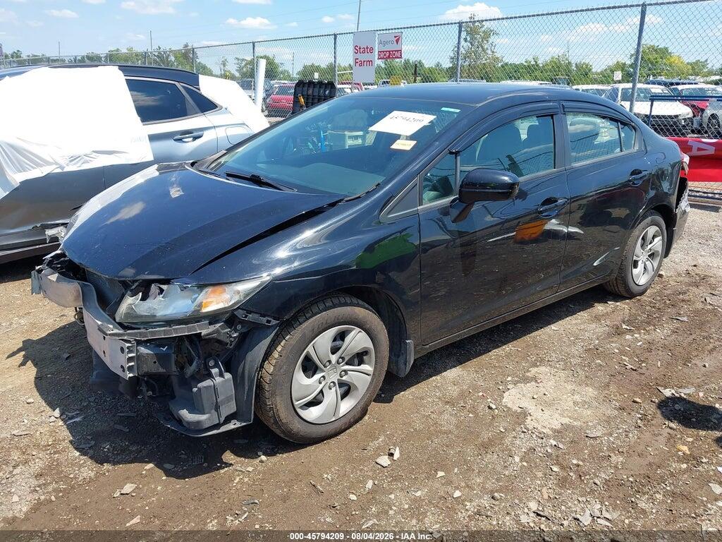 19XFB2F59FE088243 2015 HONDA CIVIC photo no. 2