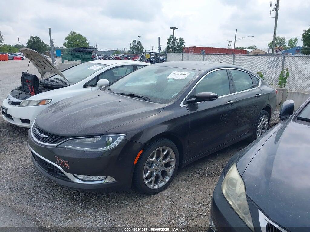 1C3CCCEG8FN618534 2015 CHRYSLER 200 photo no. 2