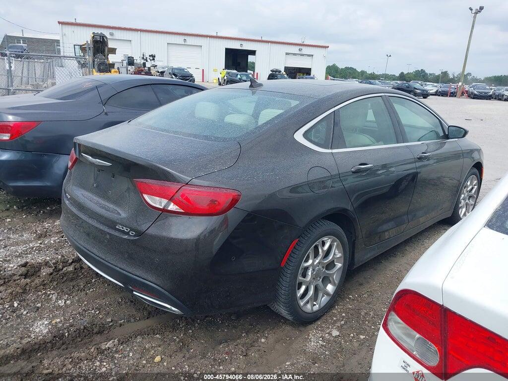 1C3CCCEG8FN618534 2015 CHRYSLER 200 photo no. 4