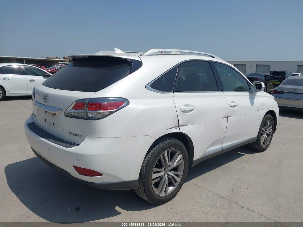 2T2ZK1BA3FC182476 2015 LEXUS RX 350 photo no. 4