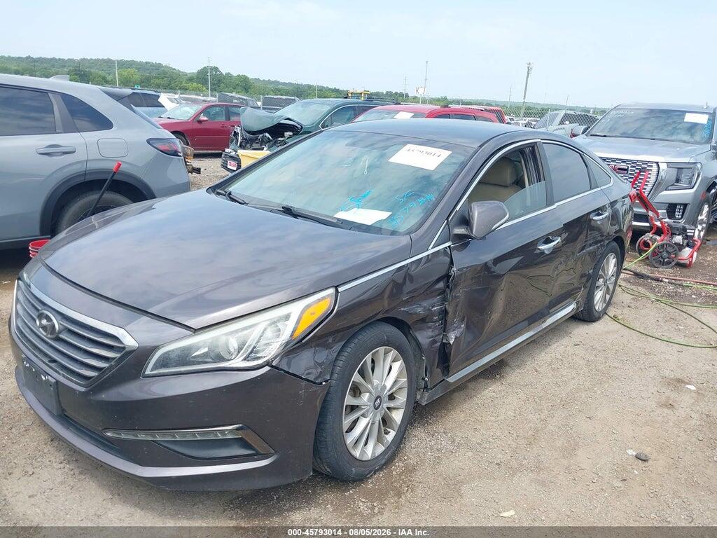 5NPE34AF3FH150106 2015 HYUNDAI SONATA photo no. 2