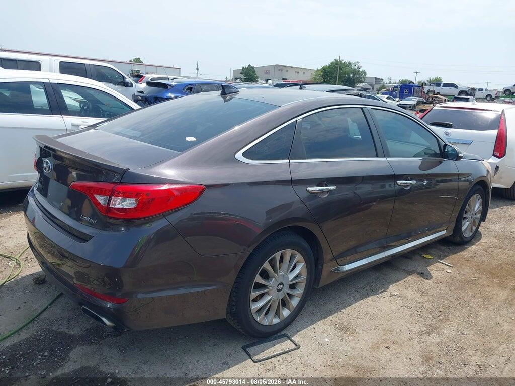 5NPE34AF3FH150106 2015 HYUNDAI SONATA photo no. 4