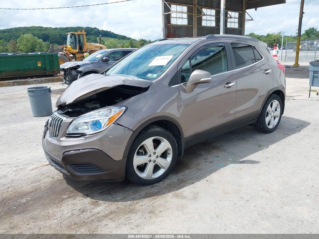 KL4CJESBXFB166801 2015 BUICK ENCORE photo no. 2