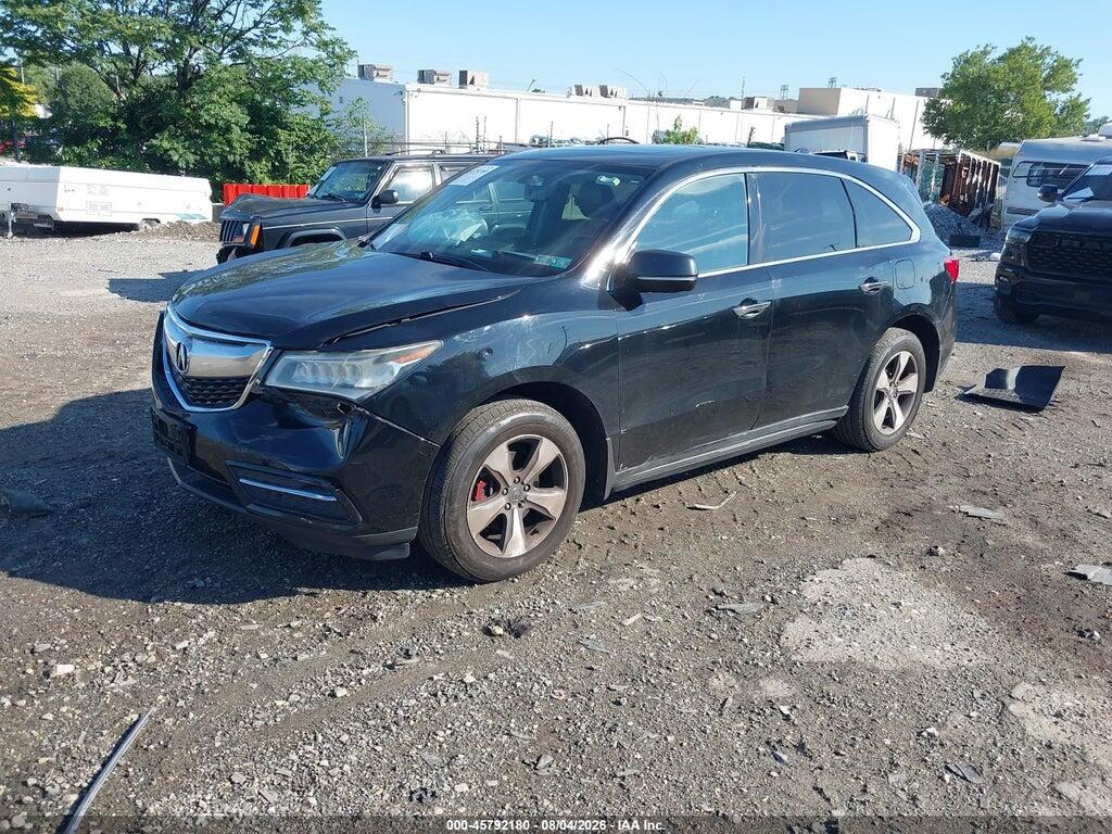 5FRYD4H25FB024131 2015 ACURA MDX photo no. 2