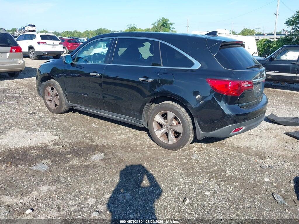 5FRYD4H25FB024131 2015 ACURA MDX photo no. 3