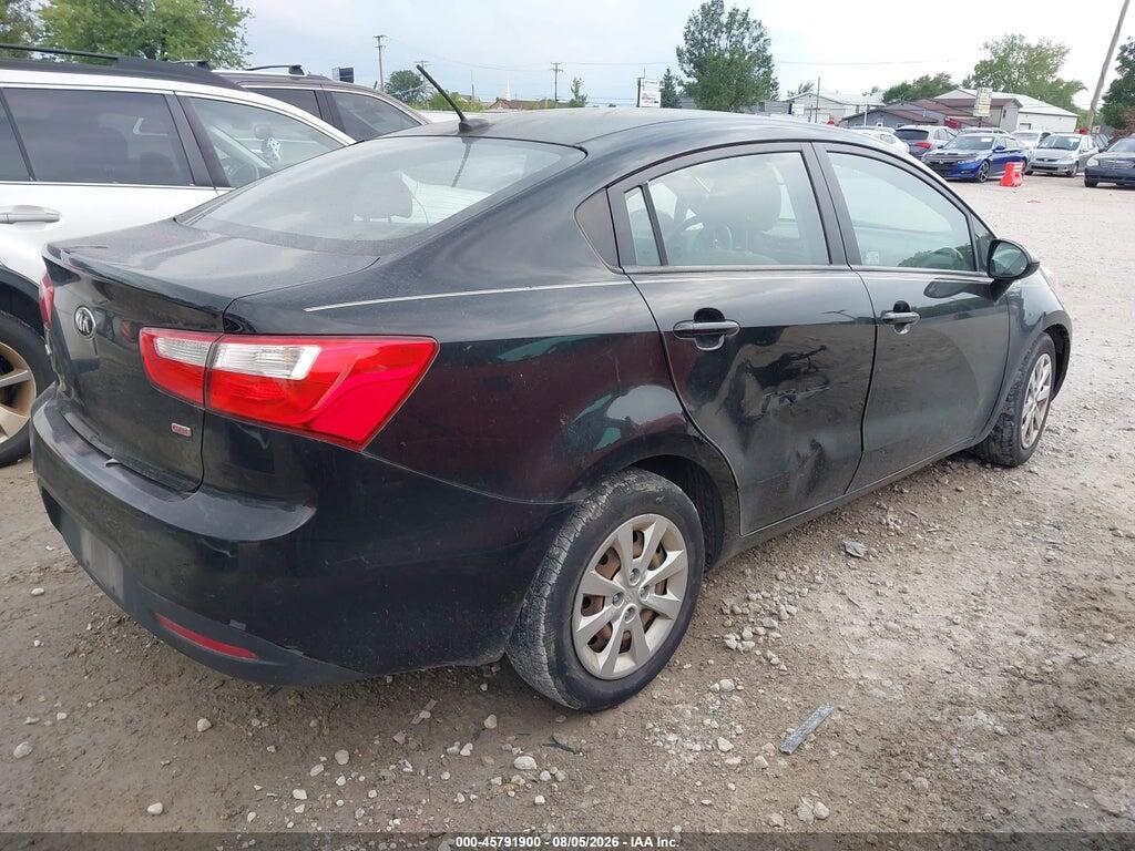 KNADM4A38F6458250 2015 KIA RIO photo no. 4