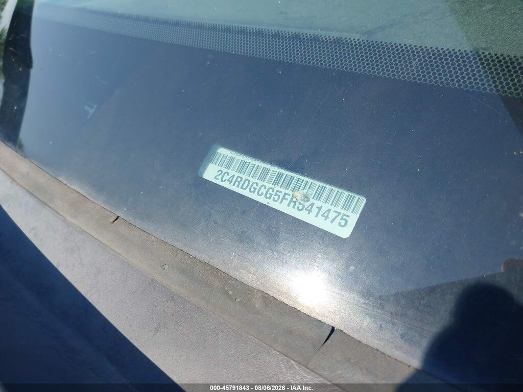 2C4RDGCG5FR541475 2015 DODGE GRAND CARAVAN photo no. 9