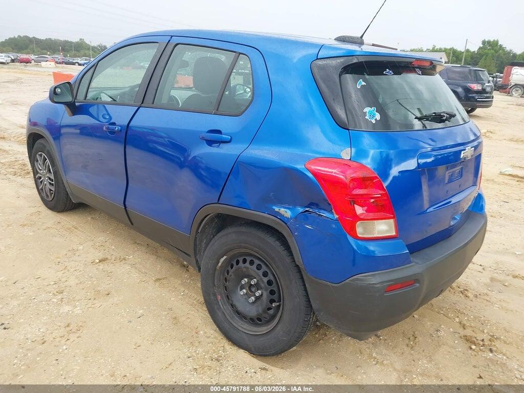 KL7CJKSBXFB083306 2015 CHEVROLET TRAX photo no. 3