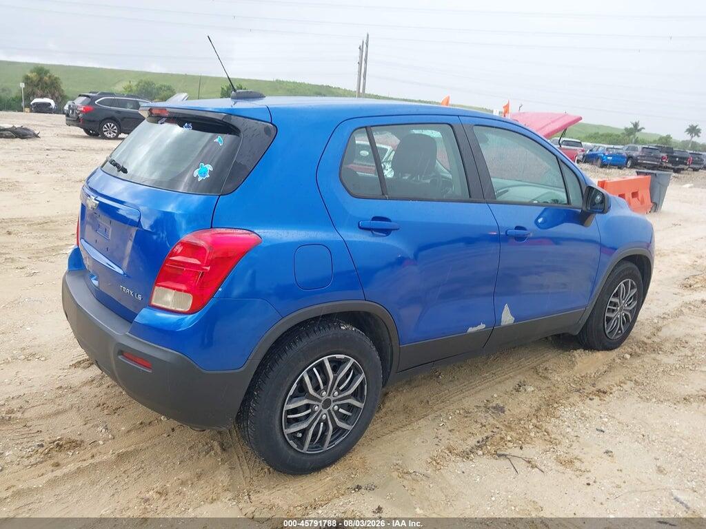 KL7CJKSBXFB083306 2015 CHEVROLET TRAX photo no. 4