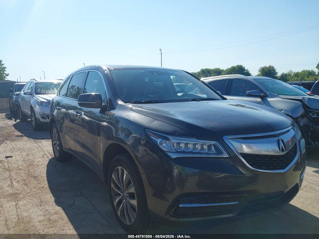 5FRYD4H49FB027373 2015 ACURA MDX photo no. 1