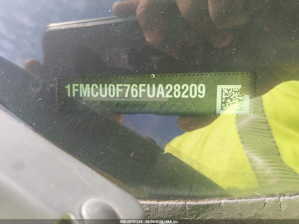 1FMCU0F76FUA28209 2015 FORD ESCAPE photo no. 9