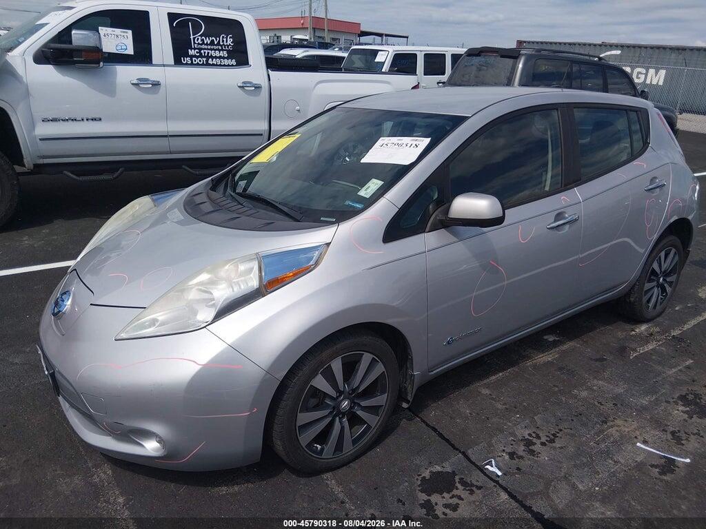 1N4AZ0CP9FC320451 2015 NISSAN LEAF photo no. 2