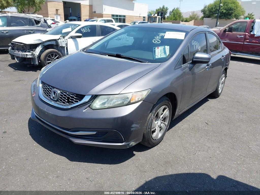 19XFB2F5XFE296163 2015 HONDA CIVIC photo no. 2
