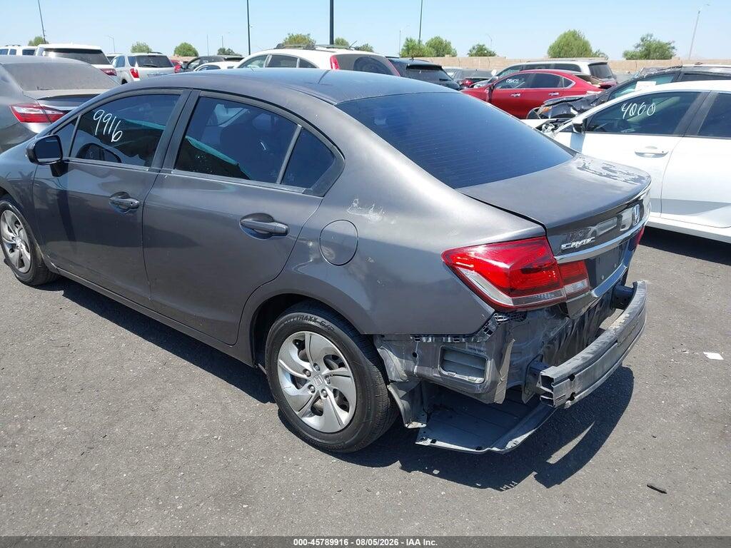 19XFB2F5XFE296163 2015 HONDA CIVIC photo no. 3