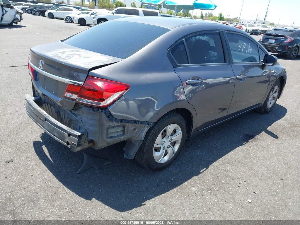 19XFB2F5XFE296163 2015 HONDA CIVIC photo no. 4