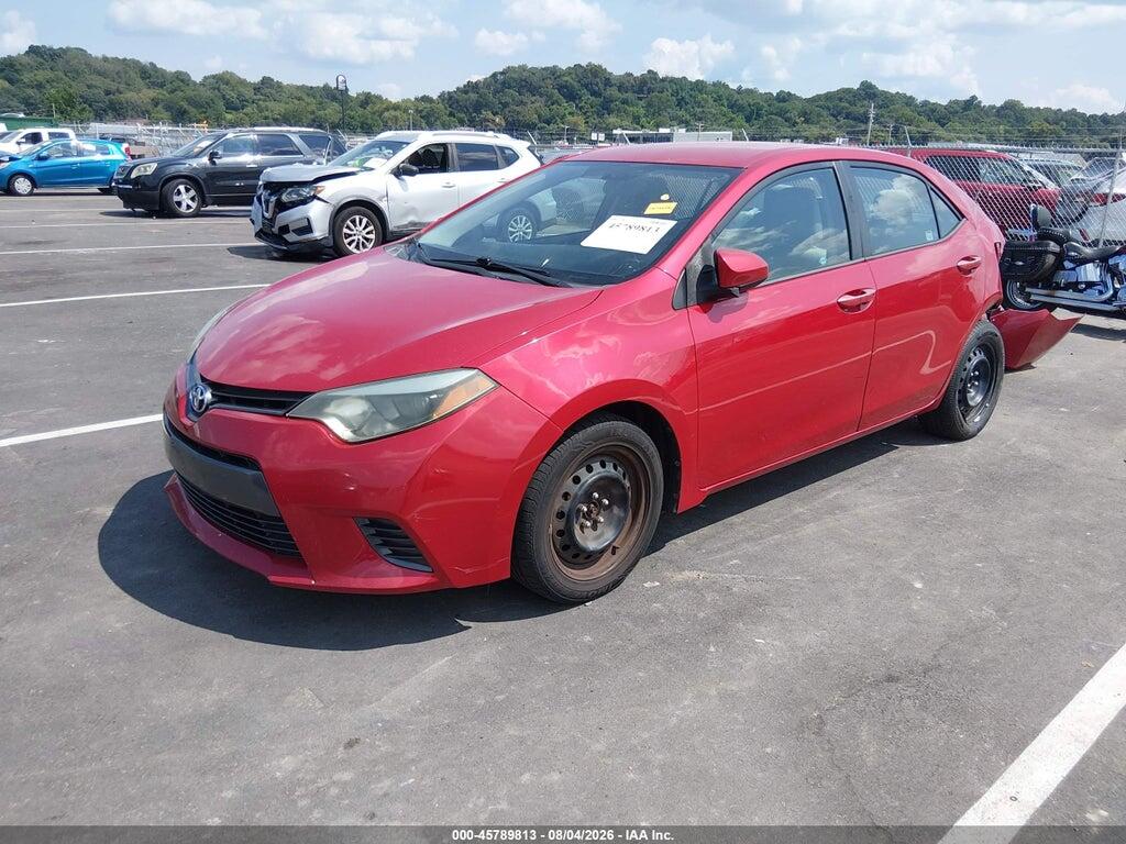 2T1BURHE2FC397761 2015 TOYOTA COROLLA photo no. 2