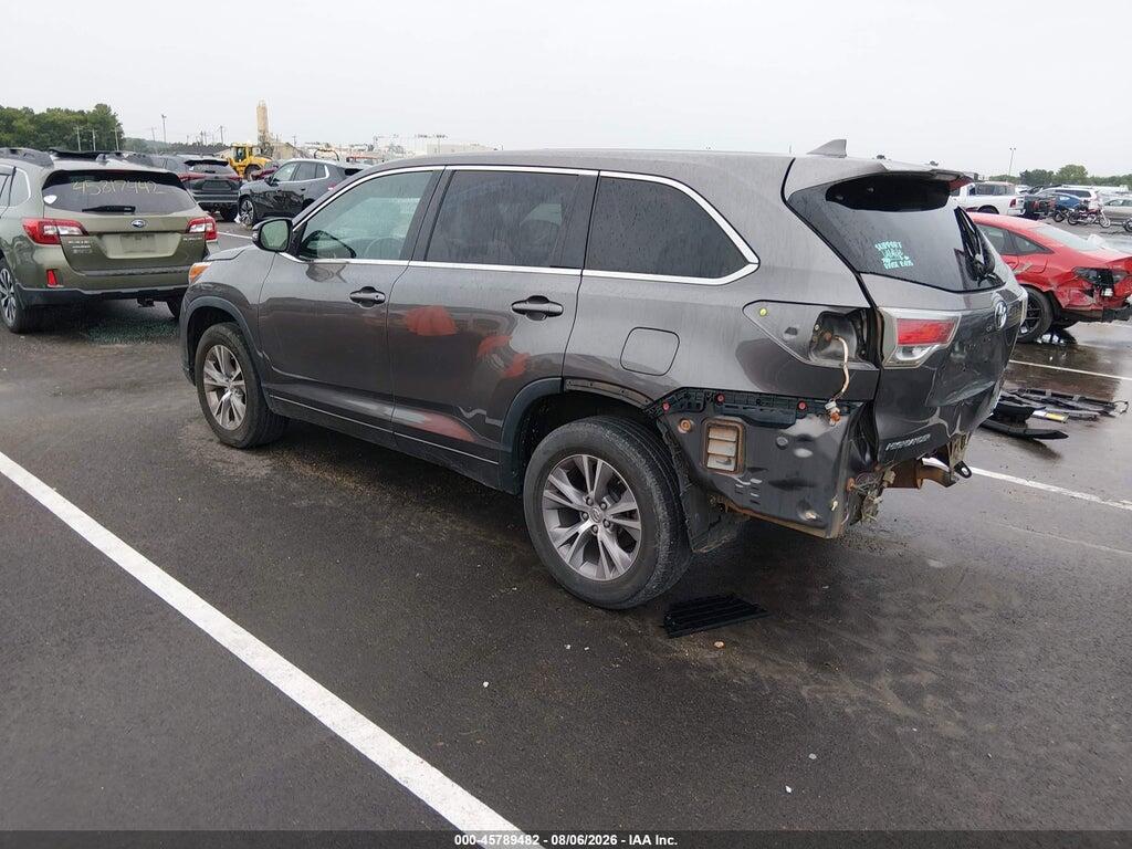 5TDZKRFH6FS088996 2015 TOYOTA HIGHLANDER photo no. 3