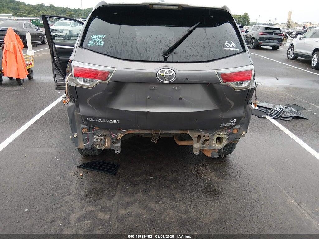 5TDZKRFH6FS088996 2015 TOYOTA HIGHLANDER photo no. 6