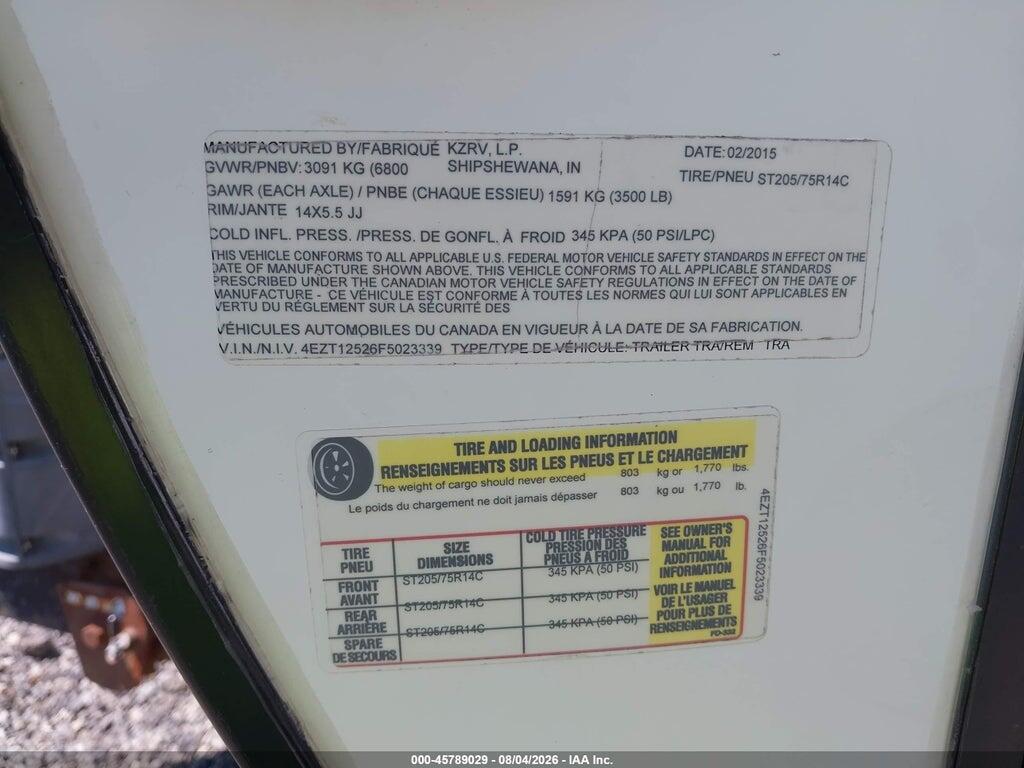 4EZT12526F5023339 2015 VENTURE 250VRK photo no. 9
