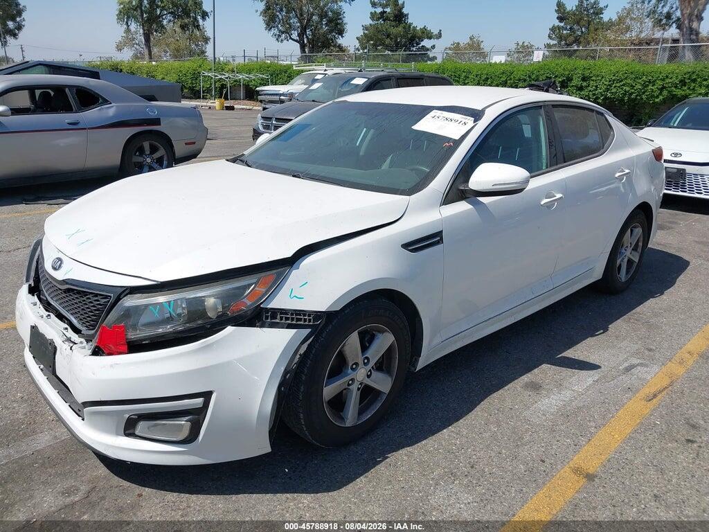 KNAGM4A72F5642170 2015 KIA OPTIMA photo no. 2
