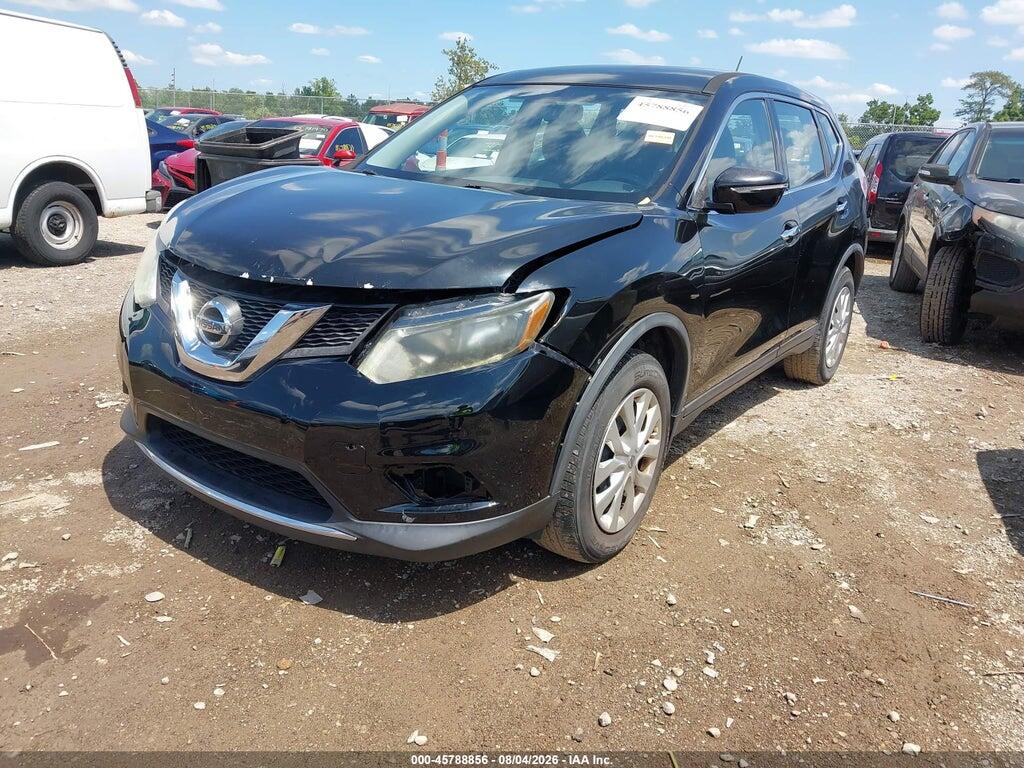 KNMAT2MT4FP563077 2015 NISSAN ROGUE photo no. 2