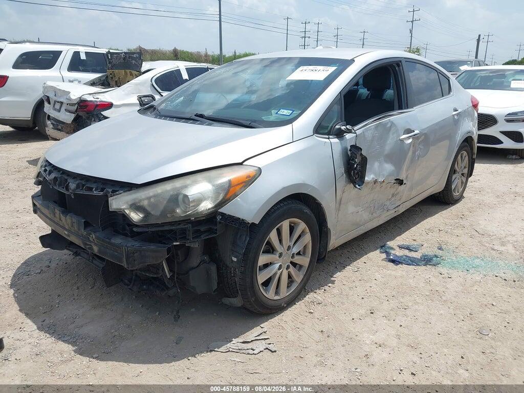 KNAFX4A84F5274537 2015 KIA FORTE photo no. 2