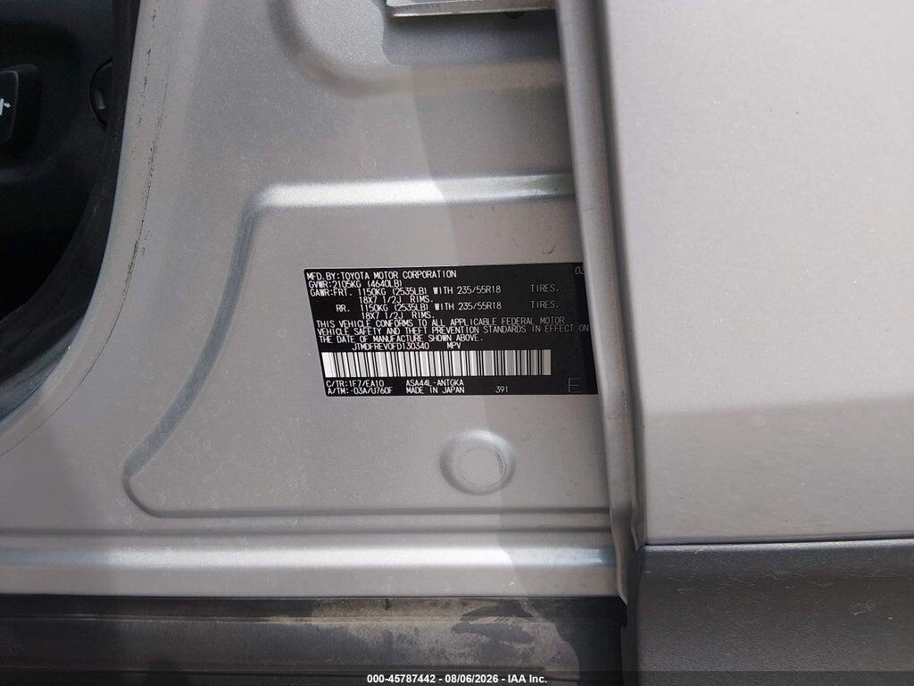 JTMDFREV0FD130340 2015 TOYOTA RAV4 photo no. 9