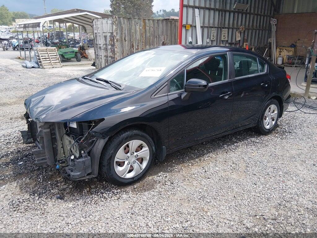 19XFB2F50FE118147 2015 HONDA CIVIC photo no. 2