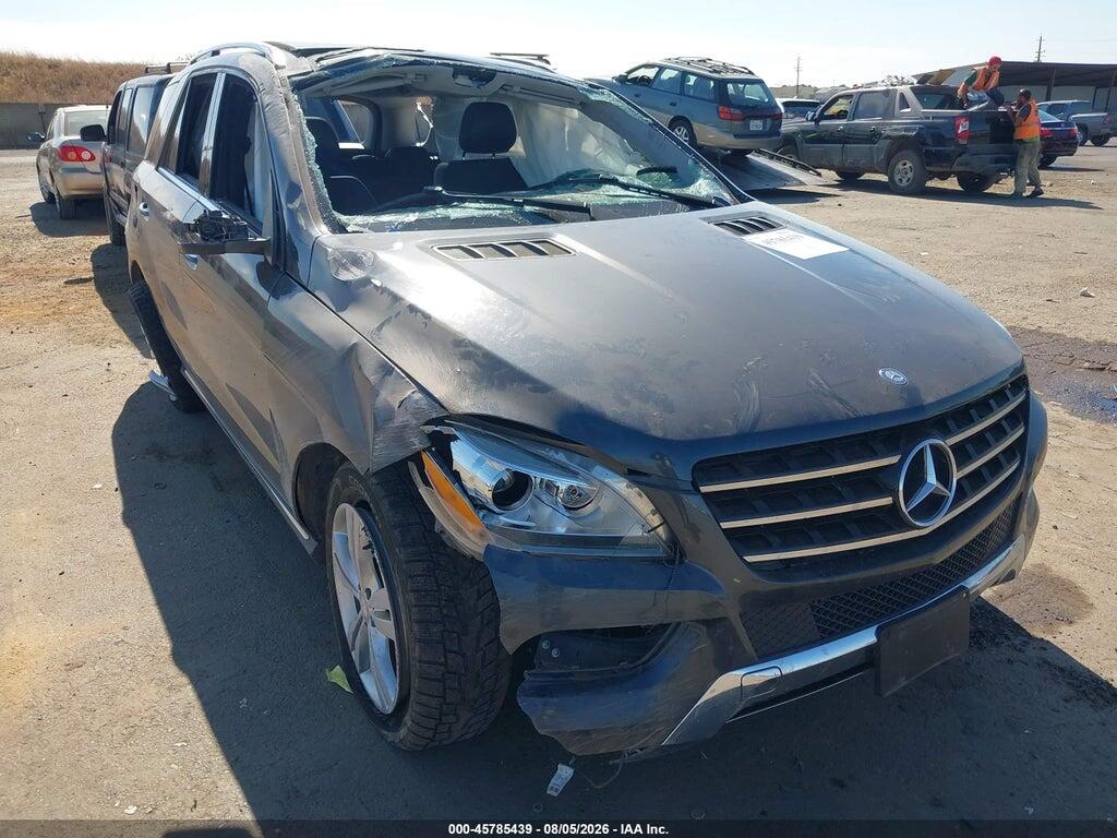 4JGDA5HB1FA539677 2015 MERCEDES-BENZ ML 350 photo no. 1