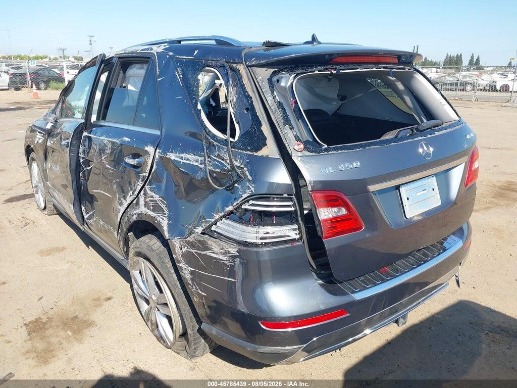 4JGDA5HB1FA539677 2015 MERCEDES-BENZ ML 350 photo no. 3