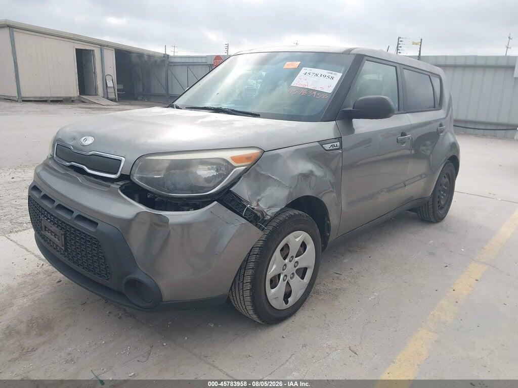 KNDJN2A29F7154966 2015 KIA SOUL photo no. 2