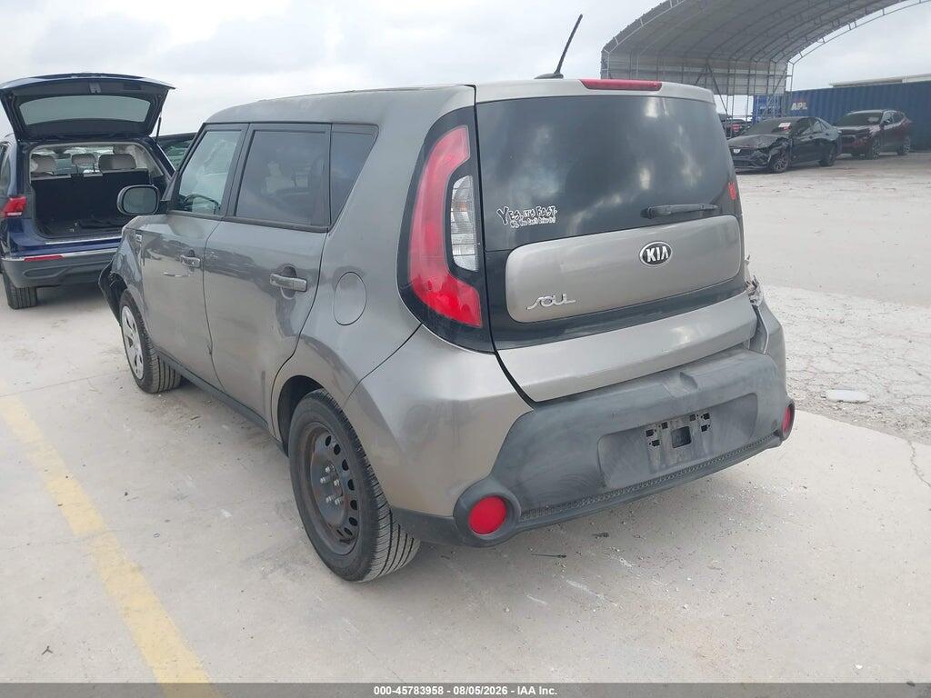 KNDJN2A29F7154966 2015 KIA SOUL photo no. 3