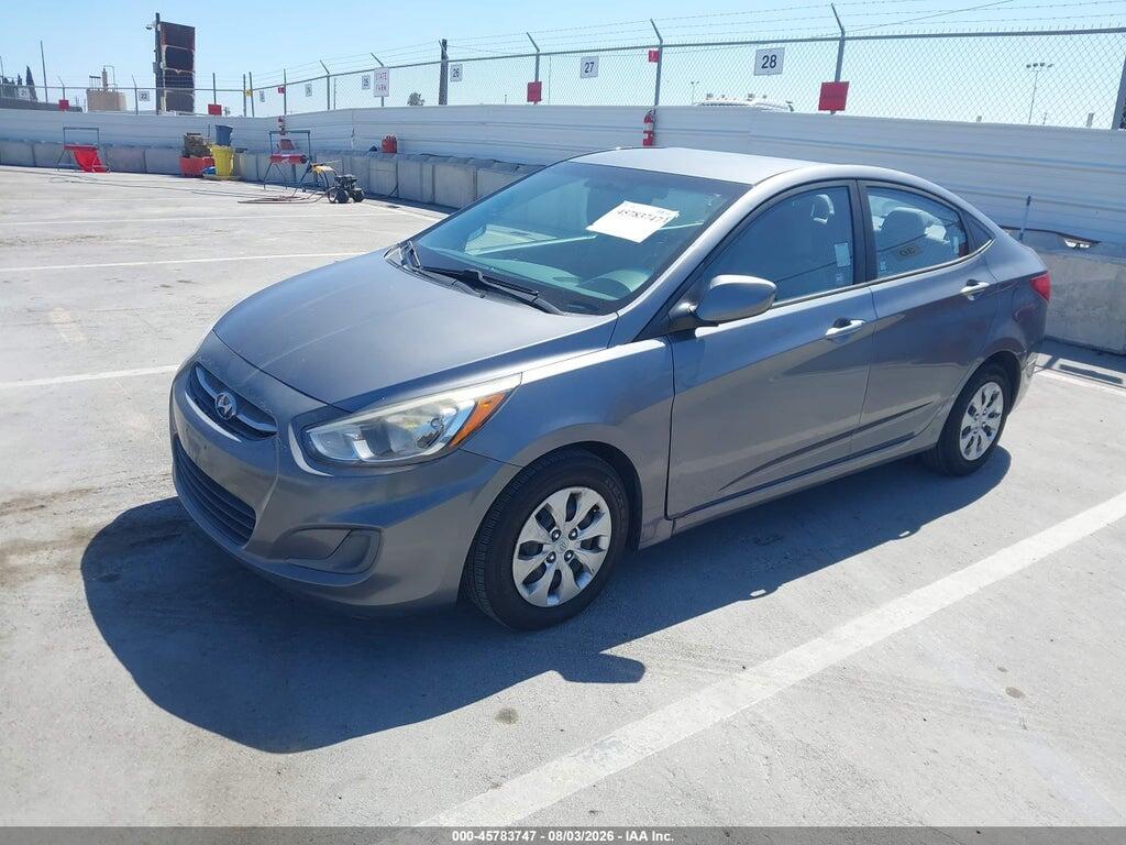 KMHCT4AE2FU888768 2015 HYUNDAI ACCENT photo no. 2
