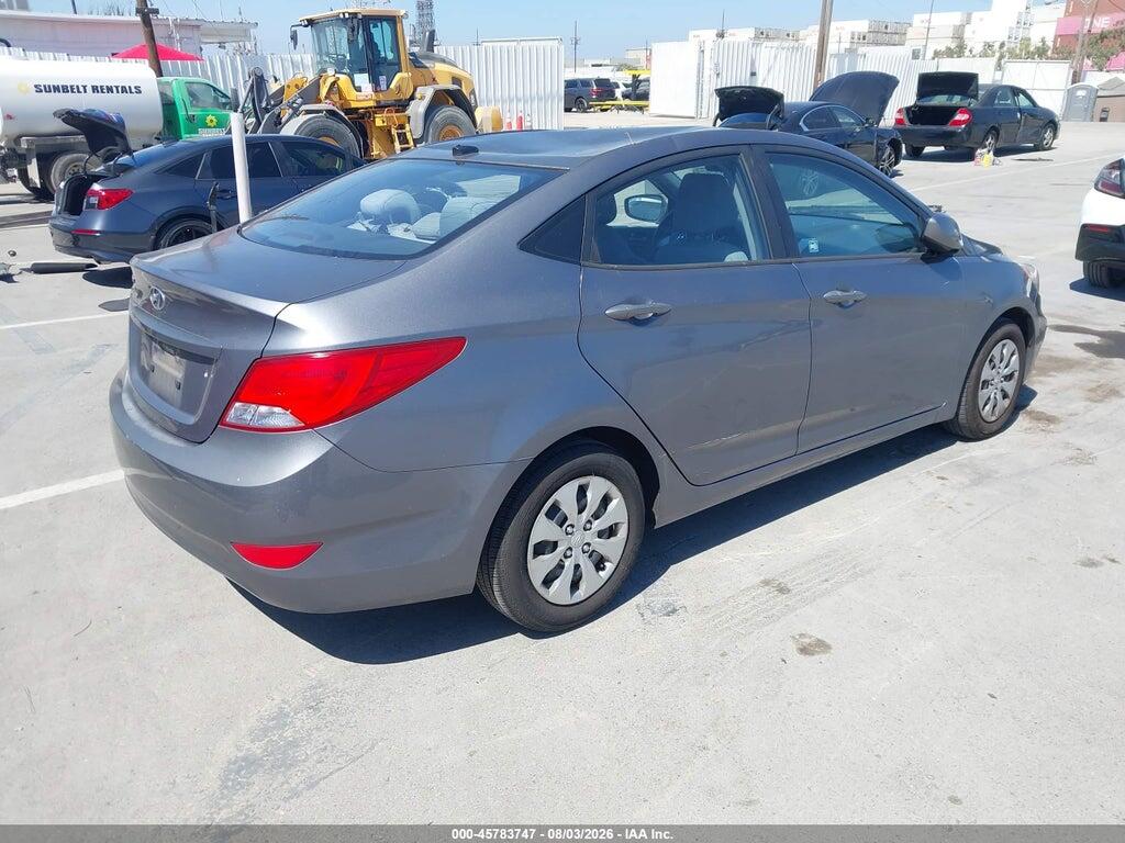 KMHCT4AE2FU888768 2015 HYUNDAI ACCENT photo no. 4
