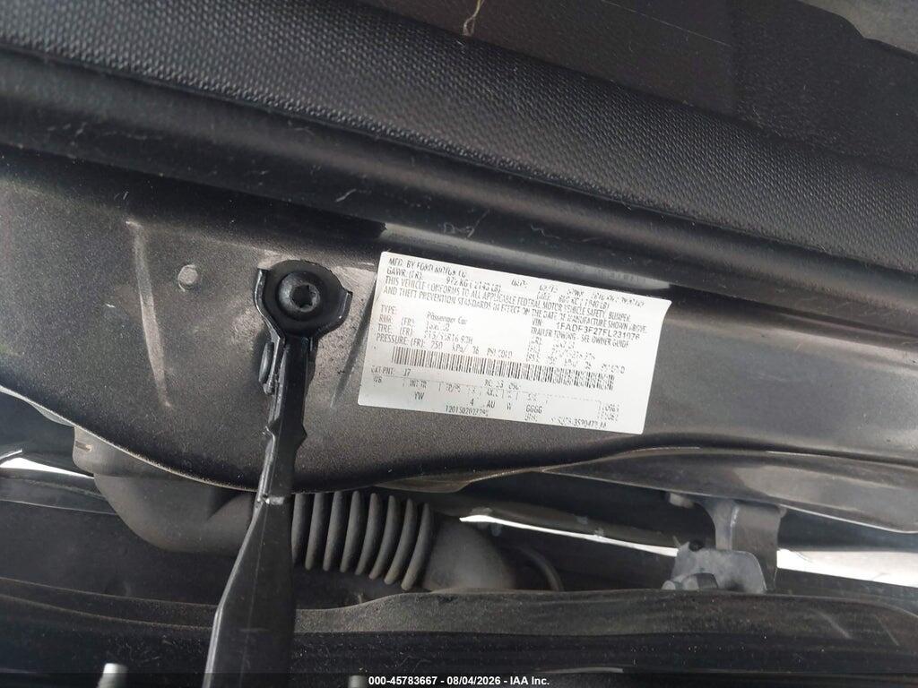 1FADP3F27FL231076 2015 FORD FOCUS photo no. 9
