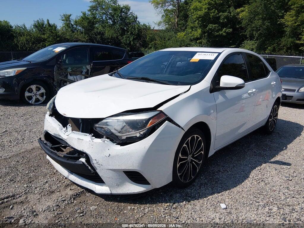 2T1BURHE2FC280357 2015 TOYOTA COROLLA photo no. 2
