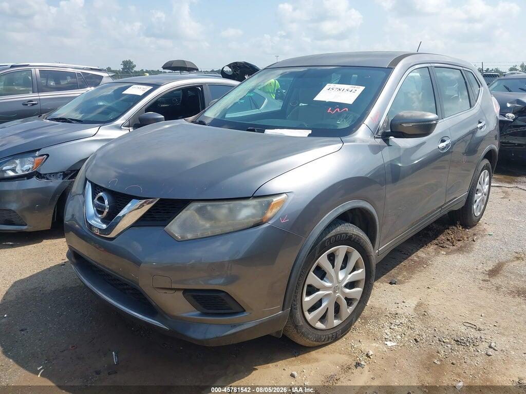KNMAT2MT6FP564621 2015 NISSAN ROGUE photo no. 2