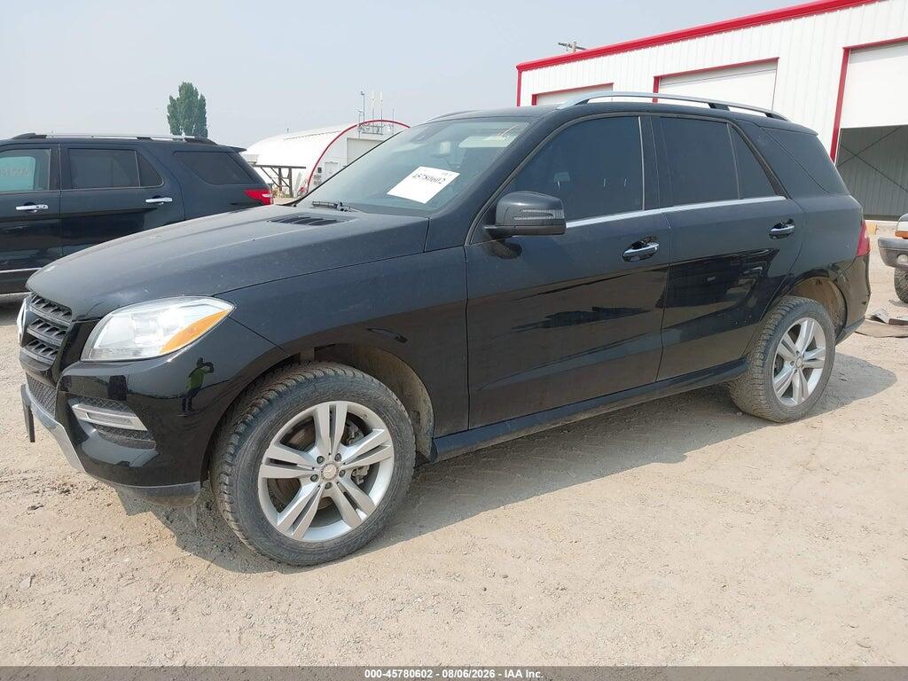 4JGDA5HB6FA552036 2015 MERCEDES-BENZ ML 350 photo no. 2