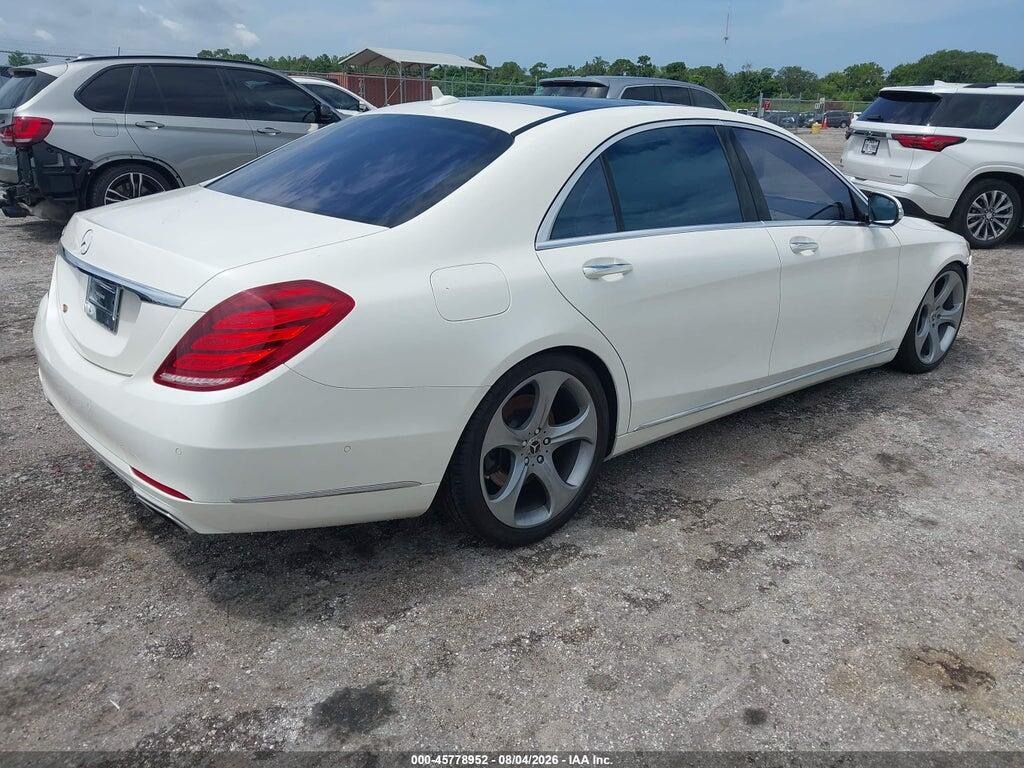 WDDUG8CB5FA082244 2015 MERCEDES-BENZ S 550 photo no. 4