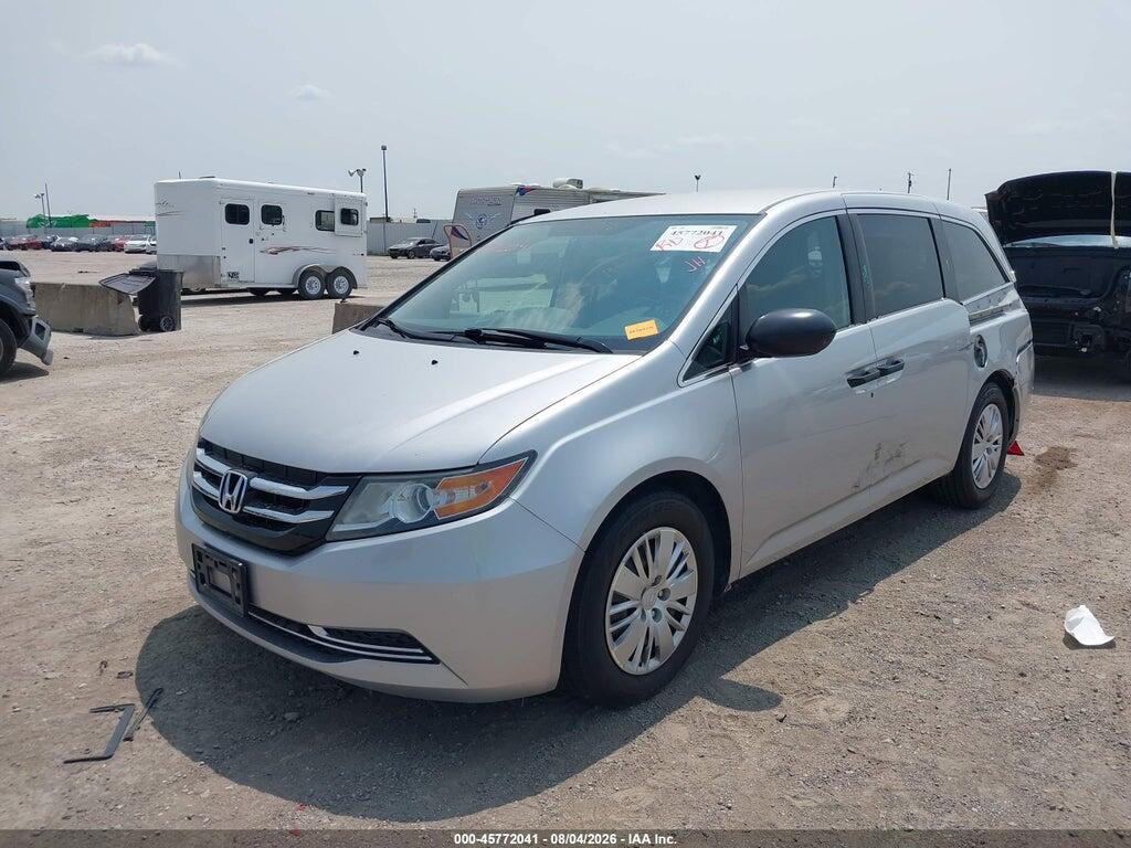 5FNRL5H24FB095447 2015 HONDA ODYSSEY photo no. 2
