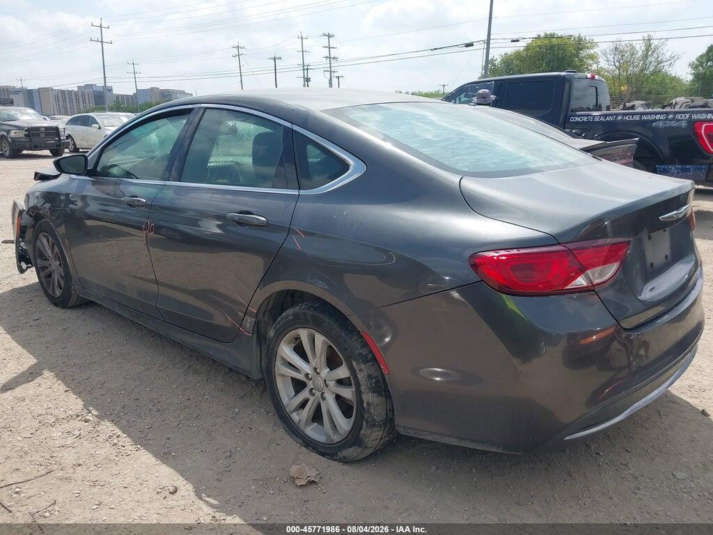 1C3CCCAB5FN635169 2015 CHRYSLER 200 photo no. 3