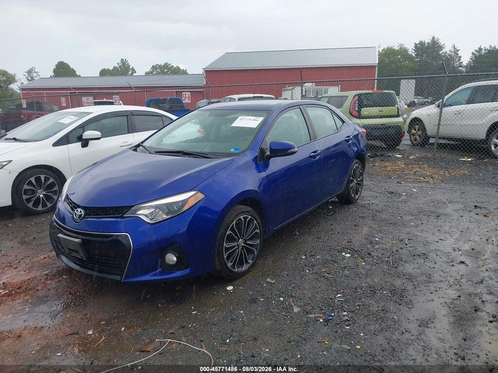 2T1BURHE1FC265476 2015 TOYOTA COROLLA photo no. 2