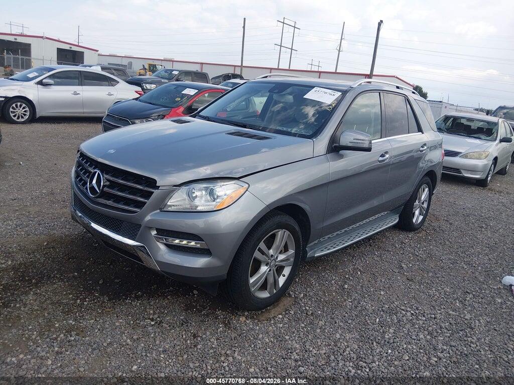 4JGDA5JB7FA534669 2015 MERCEDES-BENZ ML 350 photo no. 2