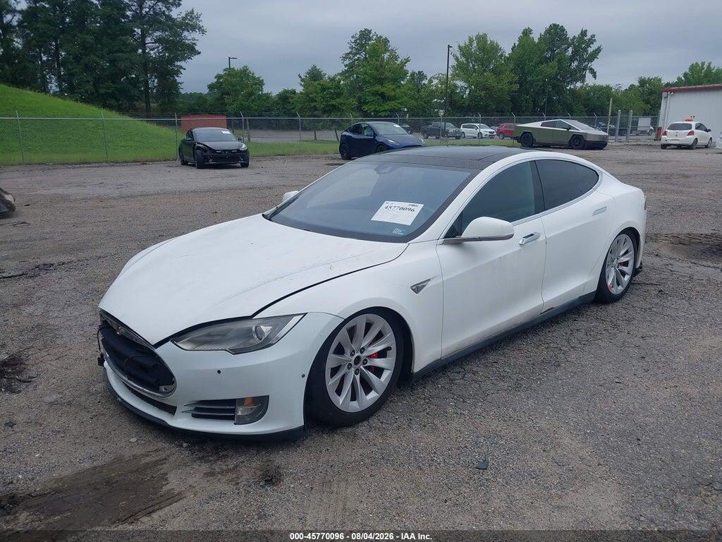 5YJSA1H44FF090766 2015 TESLA MODEL S photo no. 2